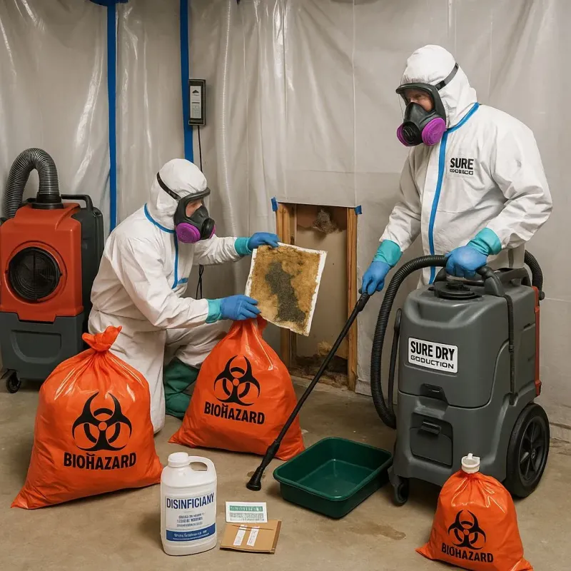 Contaminated Water Handling Protocols process in Shepherd, MI